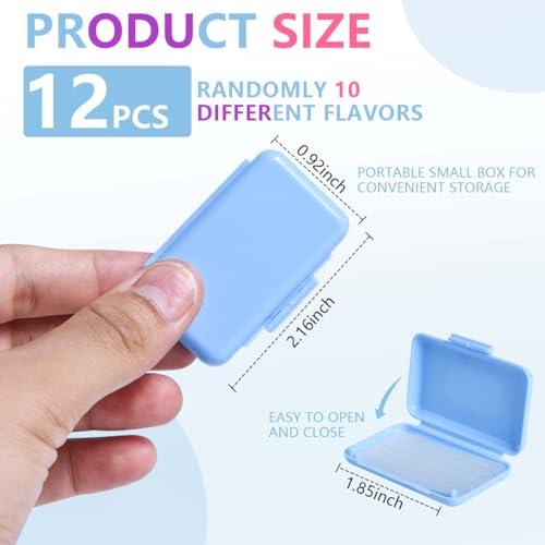KISEER 12 Pack Colorful Orthodontic Wax for Braces Relief