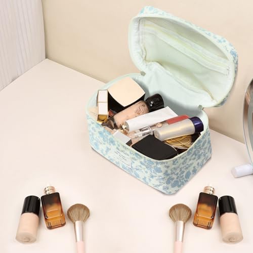 Gosect Large Floral Makeup Bag 018Bear - Travel Organizer