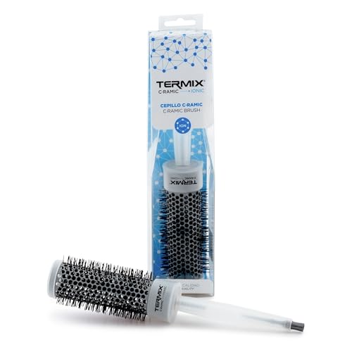 Termix Ionic Ceramic Hairbrush Ø 43 mm - Professional Round Brush for Hair Styling
