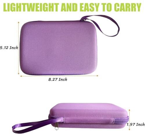 BLIRITEL Essential Oil Carrying Case - Hard Shell Organizer for 15 Bottles