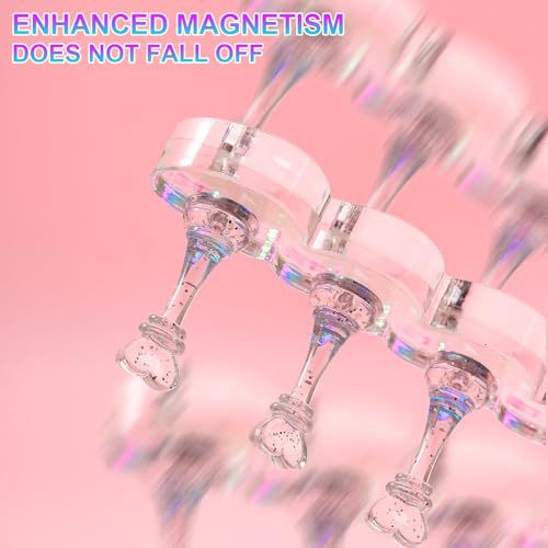 JINJINANV Magnetic Nail Stand for Press Ons - Anti-Tip Design