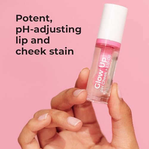 MCoBeauty Glow Up pH Cheek & Lip Oil - Rosy Pink for Personalized Color