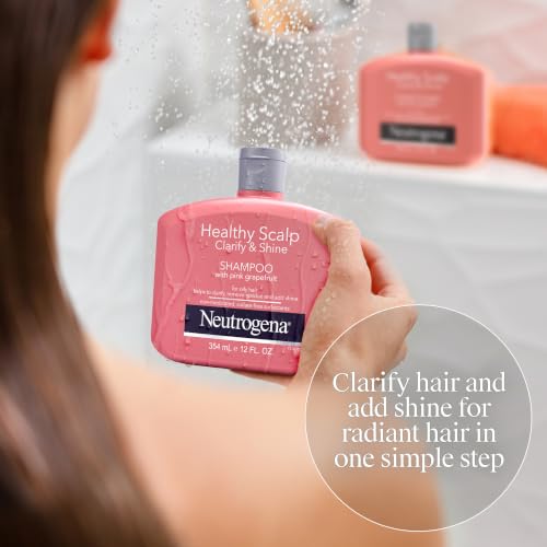 Neutrogena Clarify & Shine Shampoo for Oily Hair, 12 fl oz