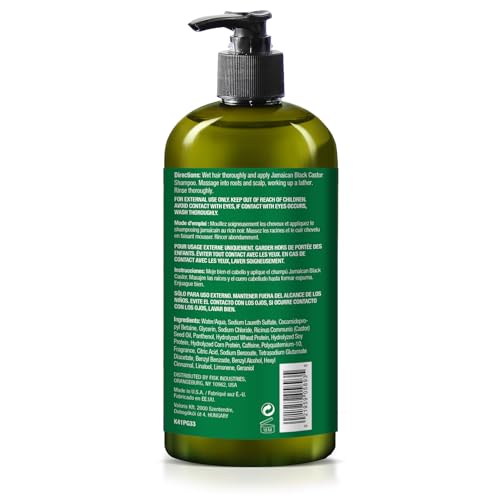 Natural King Jamaican Black Castor Shampoo & Beard Oil Set - 2 Piece