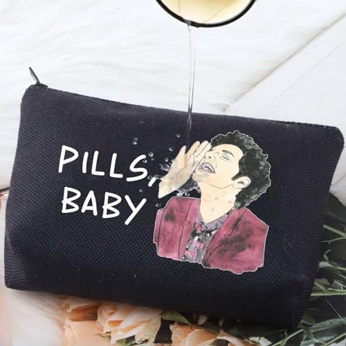 G2TUP Canvas Travel Cosmetic Bag - Pills Baby BL MG Print Zipper Pouch
