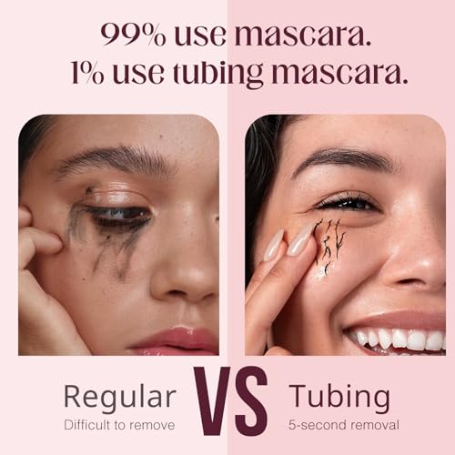Unidollss Tubing Black Mascara Length & Volume Lash Extension Safe & Smudge-Proof