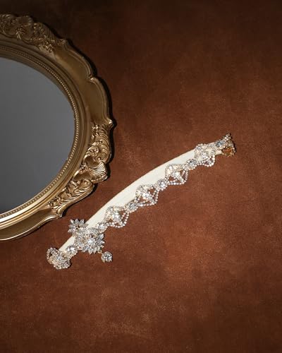 Gold 1920s Flapper Headband for Women Vintage Art Deco Hair Accessories