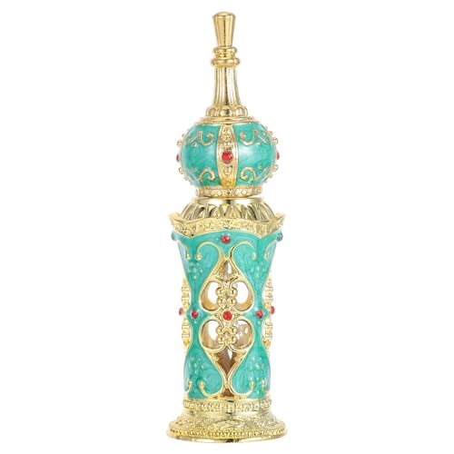 Vintage Middle Eastern Perfume Bottle - 12ml Refillable Glass Container