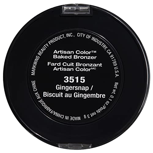 Black Radiance Artisan Color Baked Bronzer Gingersnap 0.1 Oz (Pack of 3)