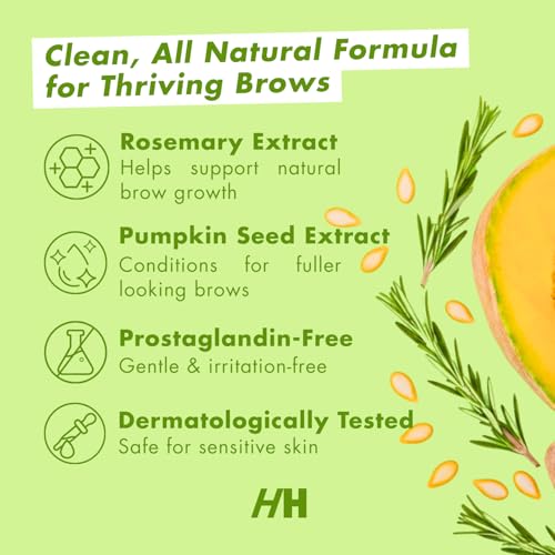 Handmade Heroes Eyebrow Serum - Natural Vegan Brow Enhancer