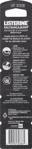 REACH Ultraclean Mint Flosser Refill Heads - 28 Count (Pack of 3)