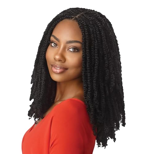 Outre X-Pression Twisted Up 3X Springy Afro Twist Crochet Braids 24-Inch