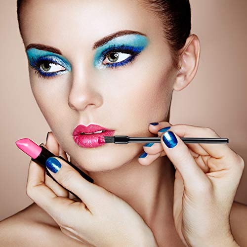 Black 200 Pcs Disposable Lip Gloss Brushes Lipstick Applicators Makeup Tools
