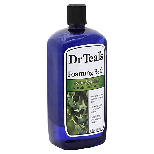 Dr Teal's Foaming Bath Gift Set, Eucalyptus & Melatonin, 2 x 34oz