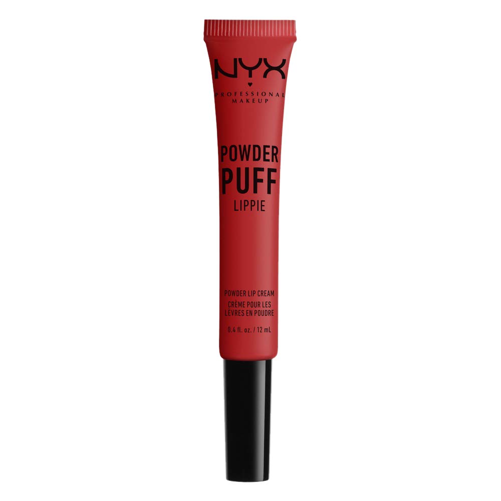 NYX Powder Puff Lippie Lip Cream - Liquid Lipstick in Puppy Love | Warm Medium Peach Shade