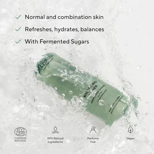 Madara Balancing Toner 200ml - Refreshes, Hydrates & Clarifies Skin with Rose & Cucumber