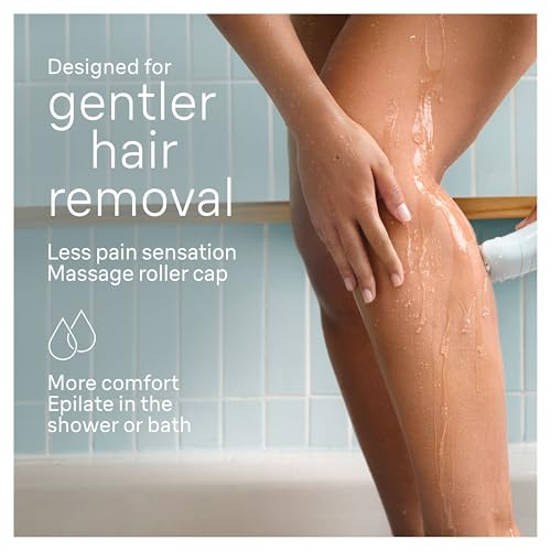 Braun Epilator Silk-?pil 5, Hair Removal Device, Women Shaver & Trimmer, Wet and Dry, Includes Skin Contact Cap, SE5-011, Grey