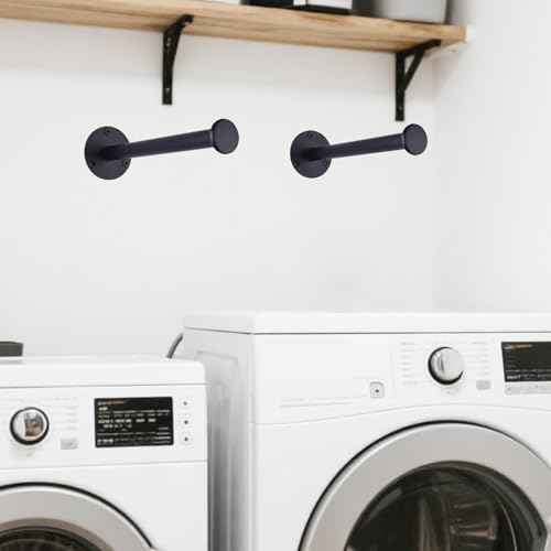 2-Pack Retractable Hanger Holder for Space-Saving Laundry Storage