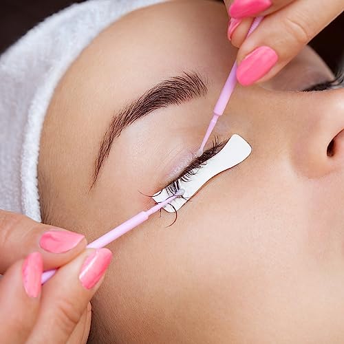 JASSINS 300pcs Microfiber Applicators for Eyelash Extensions & Makeup