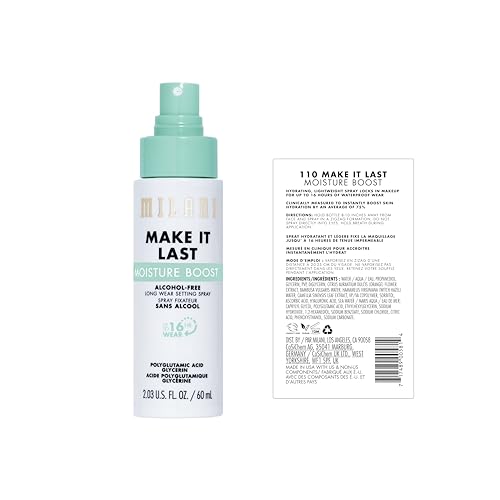 Milani Make It Last Moisture Boost Makeup Setting Spray - 1 Pack