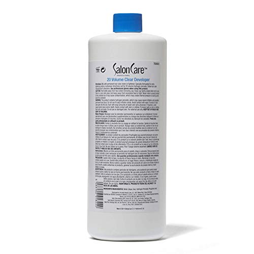 Salon Care 20 Volume Clear Developer - Superior Gray Coverage, 32 oz