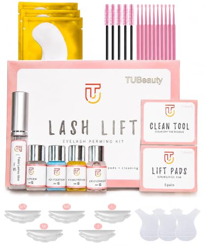 TUBeauty Eyelash Lift Kit - All-In-One Perming Set for Lashes