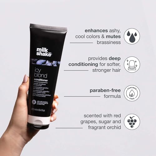 milk_shake Icy Blond Conditioner for Cool-Toned Hair