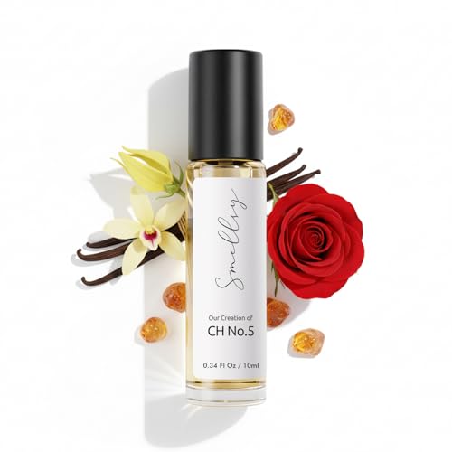 Smellsy Impression of CH No 5 Women Perfume Oil 10ml Roll-On Alcohol-Free Long Lasting