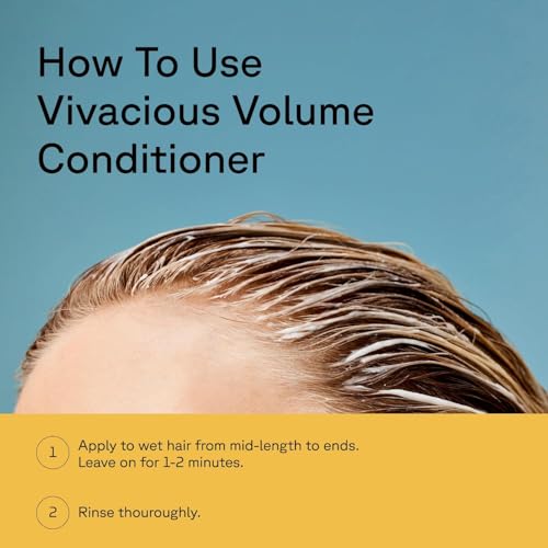 Vivacious Volume Shampoo & Conditioner Set (8 fl oz x2) – Acure, Peppermint & Echinacea