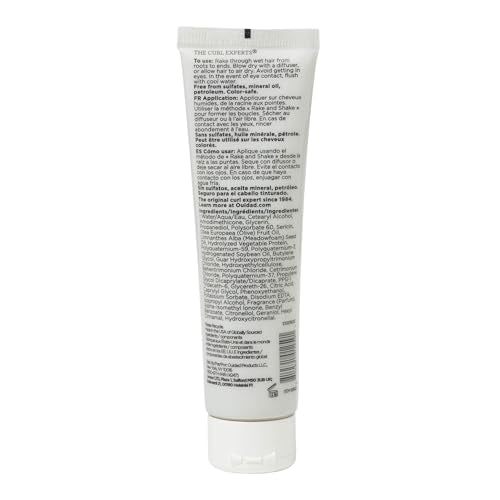 Ouidad Advanced Climate Control Featherlight Curls Cream - Frizz-Free, Soft Hold for All Curl Types