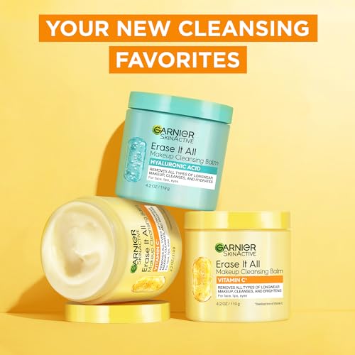 Garnier Erase It All Makeup Cleansing Balm with Vitamin C - 4.2 Oz