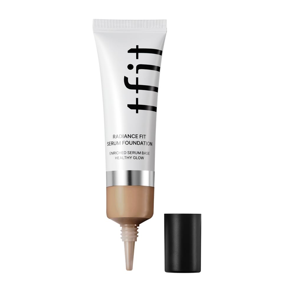 TFIT Radiance Fit Serum Foundation Shade W04 Buff 30g, 83.6% Serum Base