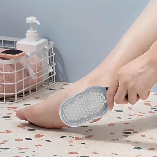 Stainless Steel Foot File Callus Remover Pedicure Rasp Foot Scrubber - 2 Pcs