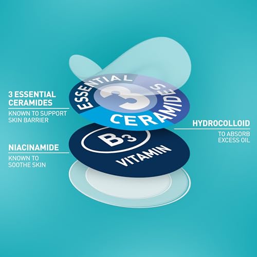 CeraVe Hydrocolloid Acne Patches with Niacinamide, Ultra-Thin, 22 Count