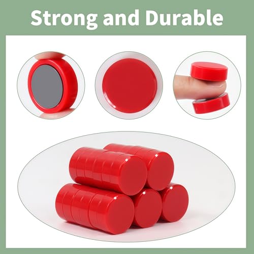 80 Pcs Cute Mini Fridge Magnets - Strong Heavy Duty for Kitchen & Office