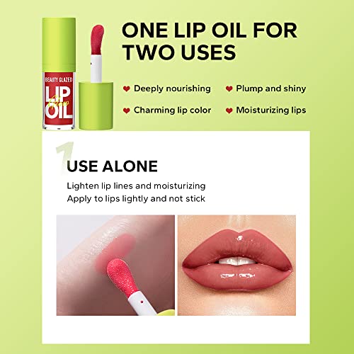 Beauty Glazed Lip Gloss & Lip Liner Set - Rosewood Nude
