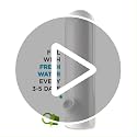 Herb Saver for Refrigerator - 2 Pack Upright Herb Keeper with Water Base