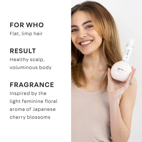 NatureLab.TOKYO Perfect Volume Conditioner 11.5oz - Lightweight Formula for Fine Hair