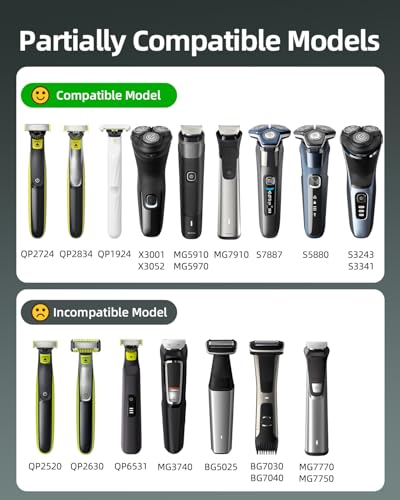 Superer 5V USB Charger Cable for Philips Norelco Shavers