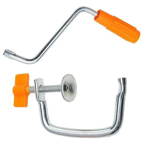 Pasta Machine Replacement Handle and Clamp - Durable Kitchen Accessory
