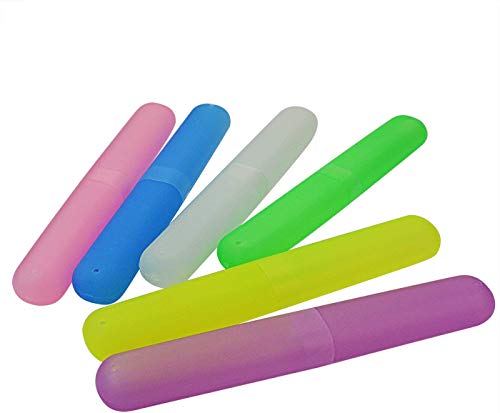12Pcs Toothbrush Holder Travel Case Clean Safe Storage For Travel Bathroom