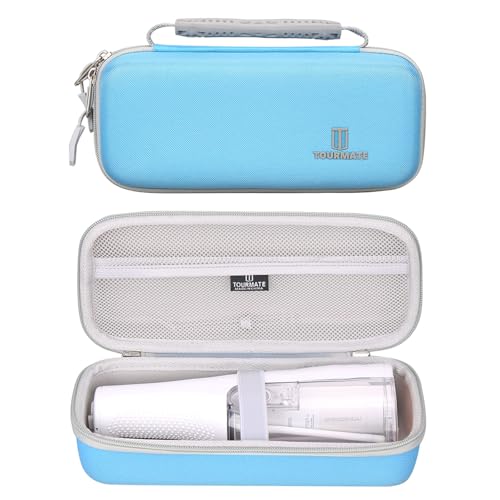 Tourmate Blue Hard Case for Waterpik Water Flosser WF-02 Travel Storage Box