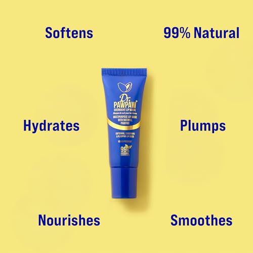 Dr. PawPaw Overnight Lip Mask - Hydrating Lip Moisturizer with Peptides