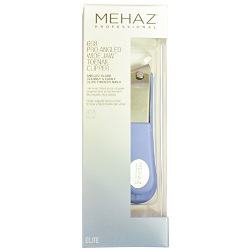Mehaz Pro Angled Wide Jaw Toenail Clipper with File
