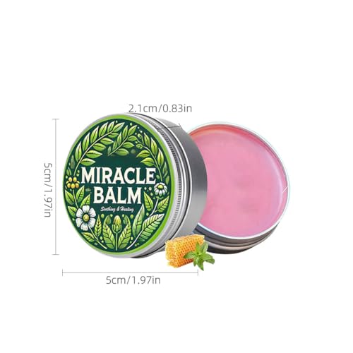 Wenrny Natural Miracle Balm 2-Pack for Swollen Legs & Body, Soothing Joint Relief