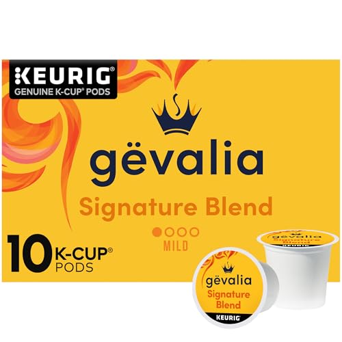 Gevalia Signature Blend Mild Roast K-Cup Coffee Pods - 10 Count