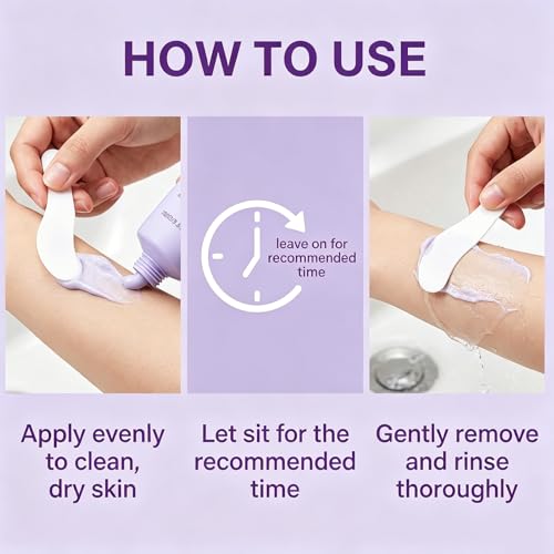 Snatched Hair Removal Cream for Older Women, Gentle Body Hair Remover for Arms, Legs, Underarms, Bikini Area
