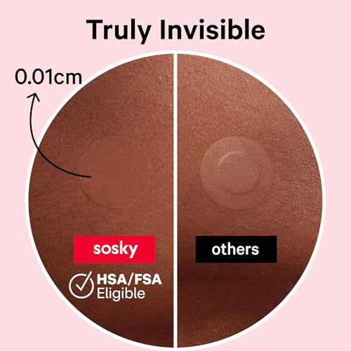 Sosky Invisible Hydrocolloid Acne Patches with Salicylic Acid - 96 Count
