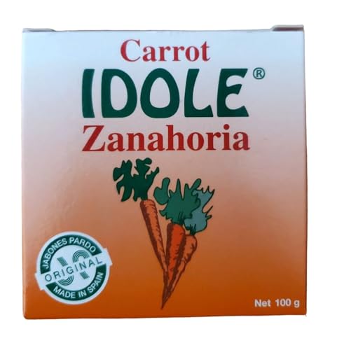 Idole Carrot Soap 100g with B-Carotene for Smooth Skin