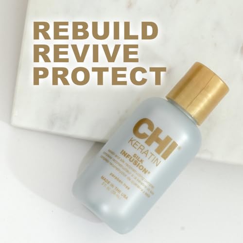 CHI Keratin Silk Infusion Hair Serum Treatment, 2 Fl Oz (Pack of 1)